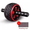 Klassisches Workout Bauchmuskelroller Rad Bauch Home Fitness Übung Bauchrad Rolle Bauchformer mit Kostenloser Knieauflage