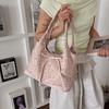 Floral Print Tote Bag with Bow Detail and Soft Handle Stylish Women's Everyday Shoulder Bag