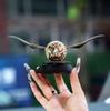 Solar-Powered Car Air Freshener: Premium Interior Console Ornament with Smart Fragrance