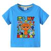 Lustige Sprunki T-Shirts Jungen Mädchen Sommer Kurzarm-T-Shirts Kinder Cartoon Incredibox Spiel Grafik-Tops Kindergeburtstagsgeschenk