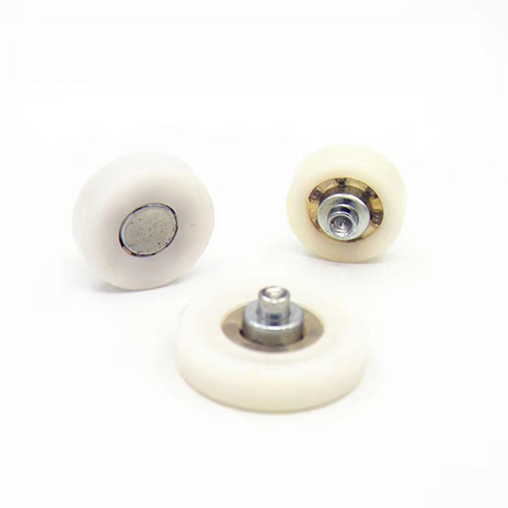 1Pcs With Screw Cabinet Moving Wheel Flat Sliding Door Roller Drawer Bearing Pulley  Furniture