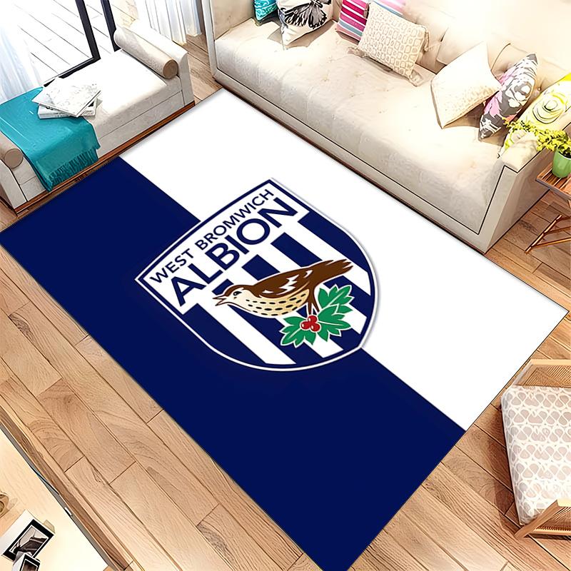 West Bromwich Albion FC (5) Teppich Geeignet Für Wohnzimmer Schlafzimmer Computerräume Essbereiche Und Platzierung Unter Tischen Und Stühlen Auch Ein Ideales Cho