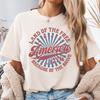Land of the Free Because of the Brave Shirt, Retro America 1776 Tee