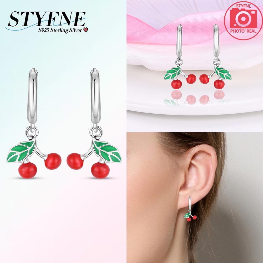 Avocado Earring Sunflower Moon Apple Earring Butterfly Dragonfly Jewellery Gift Authentic copper Wedding Gifts Accessory Set
