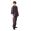 Samue Size Perfect Gift for Day or Respect for the Aged Day [KIMONOMACHI] Men's Kimono, Year-Round, Brown, L, Father's