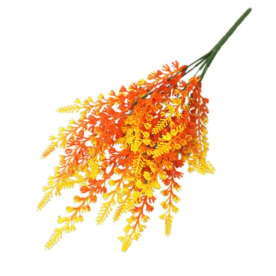 

Утилита Поддельный цветок Реалистичный внешний вид Устойчивость к ультрафиолетовому излучению Украшение оранжевый