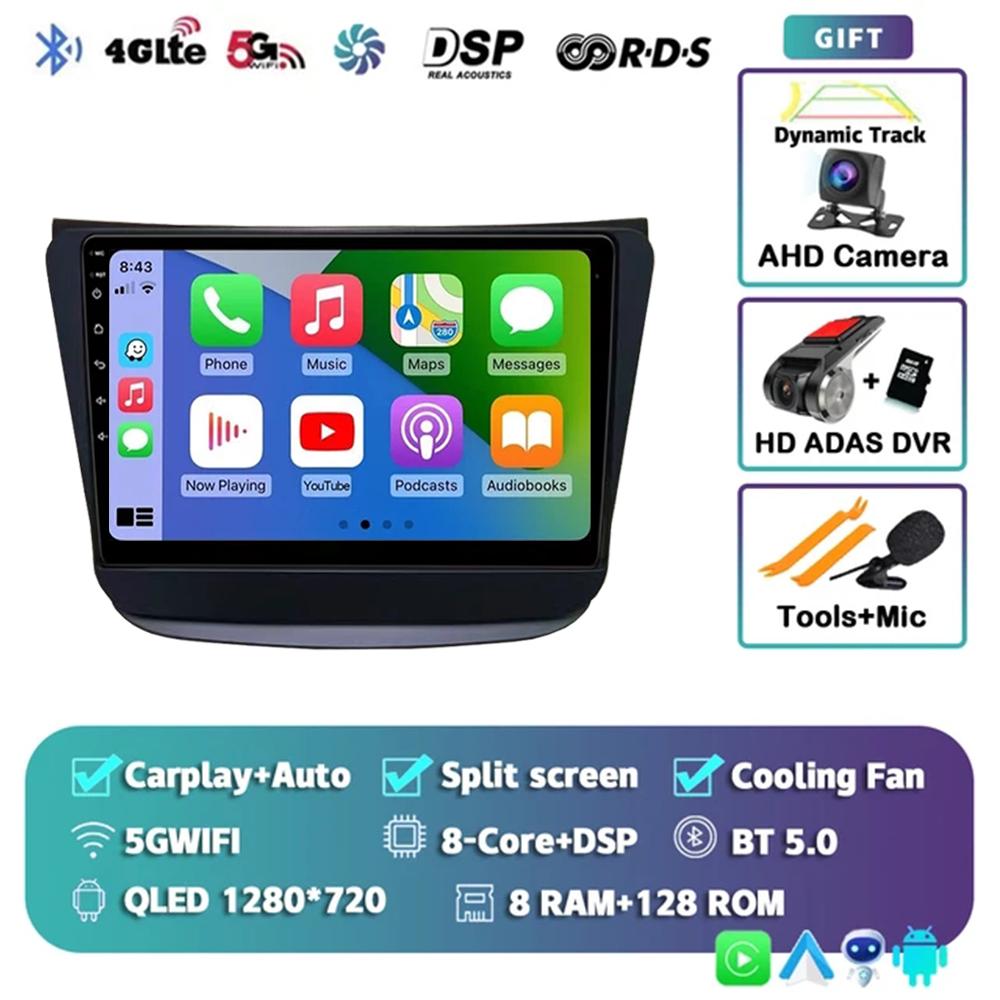 9 inches Android 14 Carplay Auto 4G+WiFi DSP For Suzuki WAGON R 2019+ Car Radio Multimedia Video Player GPS Head Unit Stereo BT