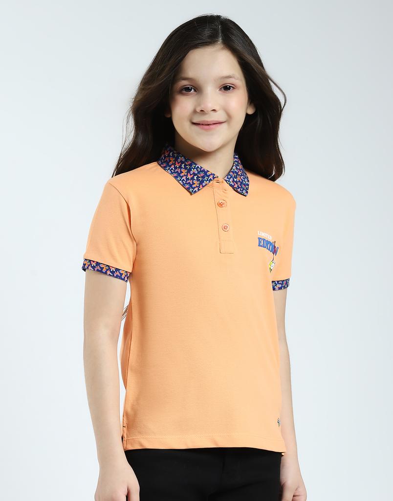 MONTE CARLO Mädchen Poloshirt Halbarm