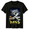 Alien 2- En la Tierra (1980) Camiseta Inspirada en Póster de Película Retro Años 80 Unisex