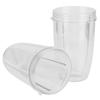 2Pcs Juicer Cup Transparent Mug Replacement Food Blender Accessory Fit for 600W 900W