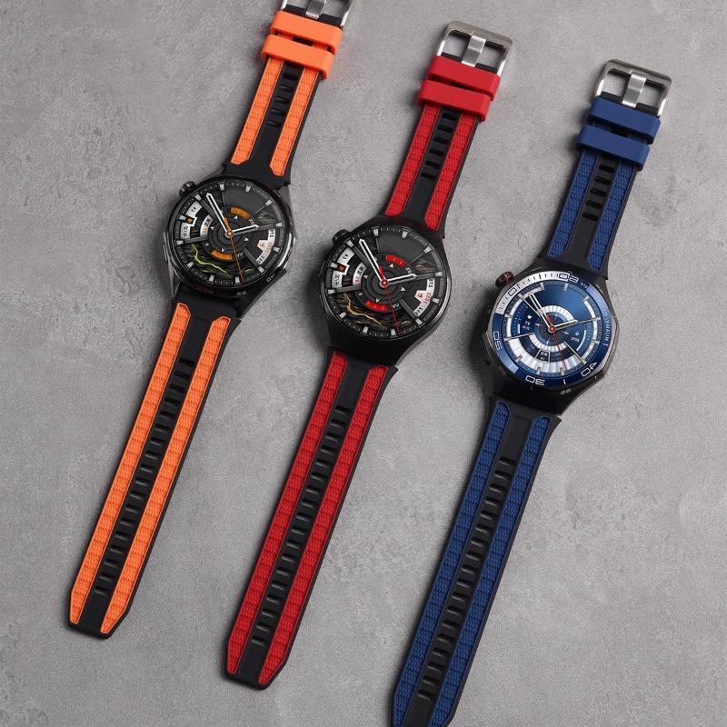 22MM Silicone Sport Strap for Huawei Smart Watch Ultimate 2 Original Replace Band for Huawei GT6 Pro GT6 46mm Band Accessories