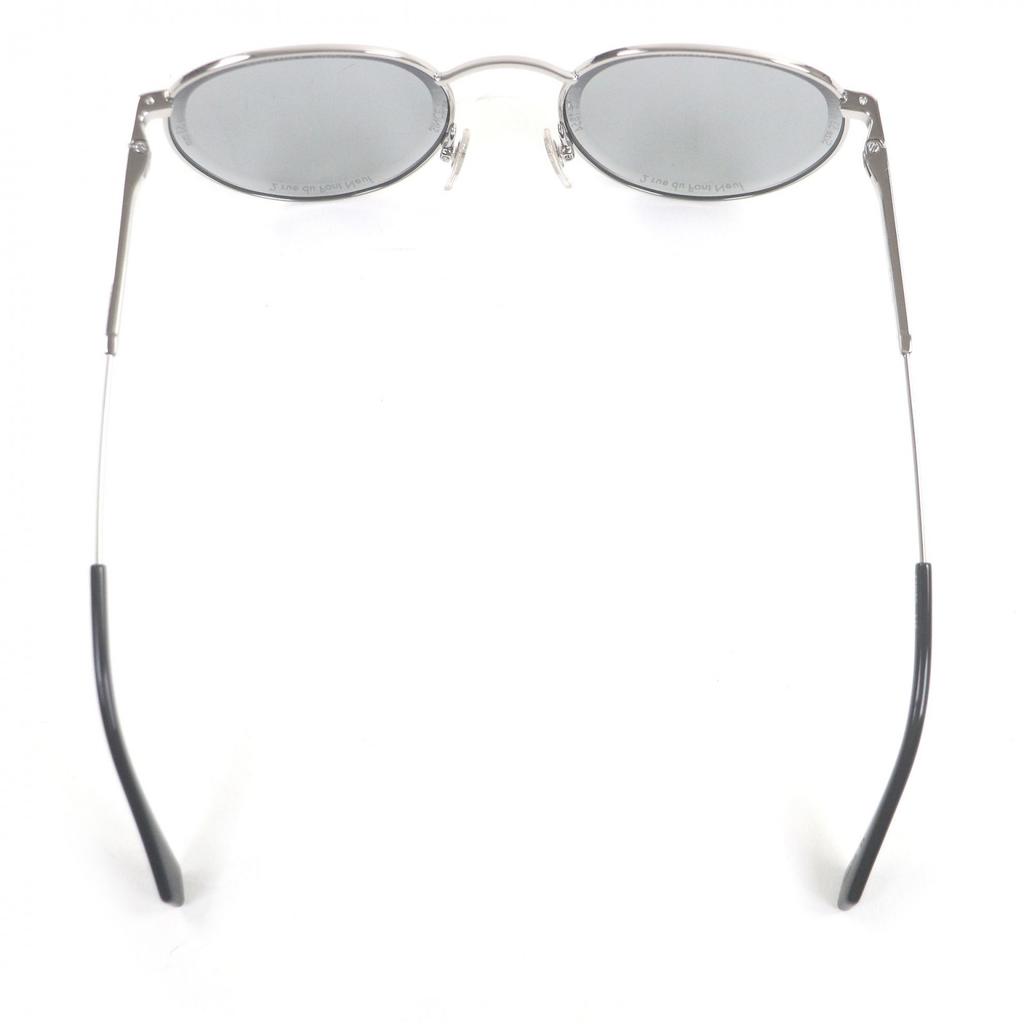 Excellent LOUIS VUITTON Sunglasses LV Supervision Round Silver Gray Lens Used