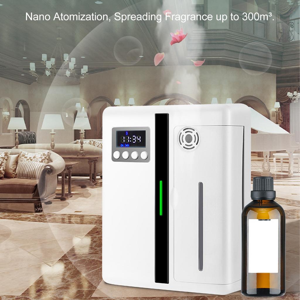 160ml Susuz Koku Difüzörü Bluetooth Duvara Monte Koku Makinesi Esansiyel Yağ İçin Akıllı Koku Difüzörü Otel Ev