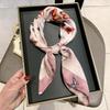 Butterfly Pattern Square Scarf Women Soft Head Scarf Spring Autumn Warm Neck Ties Female Foulard Bandana Cotton Feel Headscarf