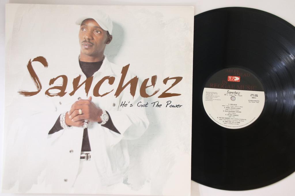 LP Record SANCHEZ - He's Got The Power VPRL1658 VP RECORDS 2003 US Reggae, Ska & Dub Used