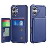 For iPhone 16 Case Card Slot Kickstand Leather+TPU Reinforced Corner Phone Cover