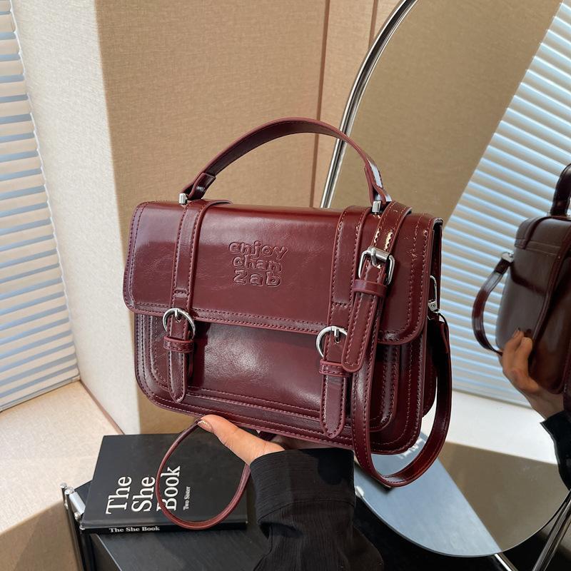 Maillard Tasche Damen Herbst und Winter vielseitig neue Mode Umhängetasche tragbar Cambridge Postbote kleine quadratische Tasche