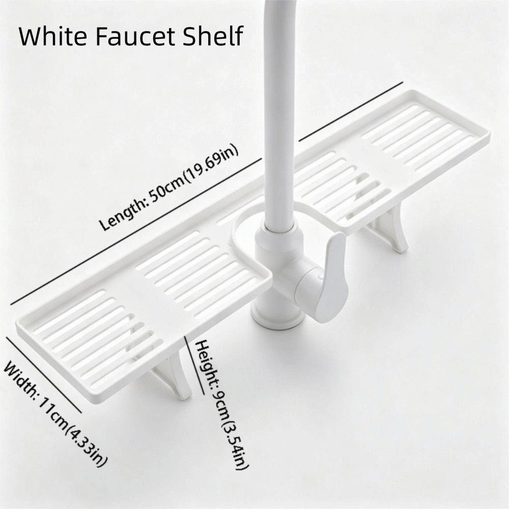 Mesh Faucet Storage Shelf Water Drainage Kitchen Drainage Holder Bathroom Storage Rack  Household