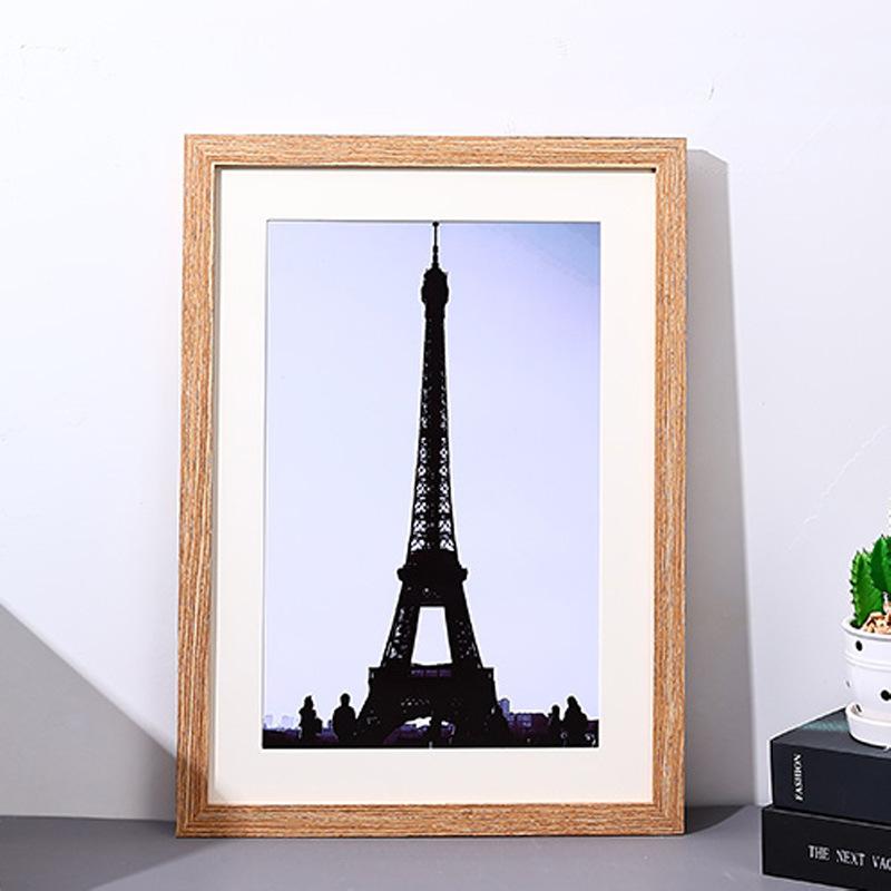 Wholesale Eco-Friendly Durable Lightweight 12 Colors Custom Sizes Wall MDF Wooden Photo Frames (as the picture,6 )