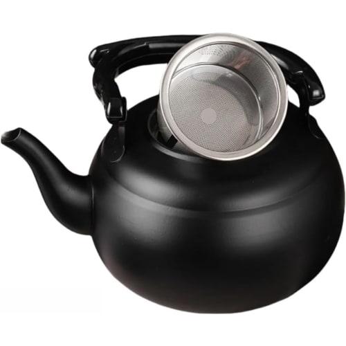 Japanese-made Small Kettle with Wide-mouth Stainless Steel and Insulated Handle. Stylish and Easy To Clean. Ideal for Outdoor Cooking. Suitable for Ho