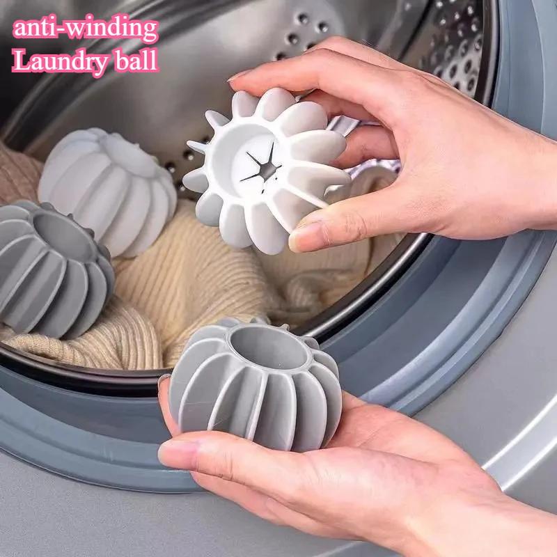Reusable Magic Laundry Balls, 5/10 Silicone Laundry Balls Tangle Free for Washing Machines,Steamer Dryer Balls Washer Balls Lau