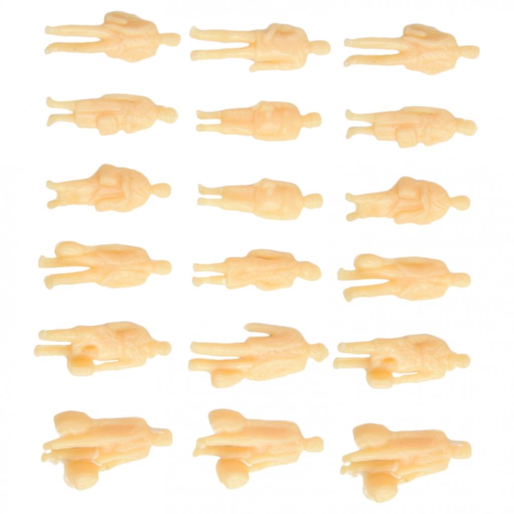 60pcs Model People Accessories DIY Figures H0 Figures Landscape