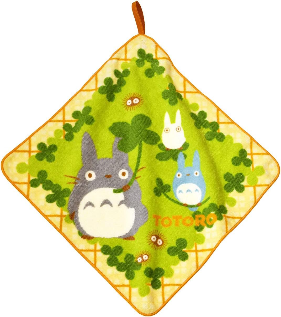 

Marushin Loop Studio Ghibli Neighbor Totoro and for Girls and Nursery and Preschool Loop Hand 1035049000 Towel, My Totoro Clover, Boys, School,