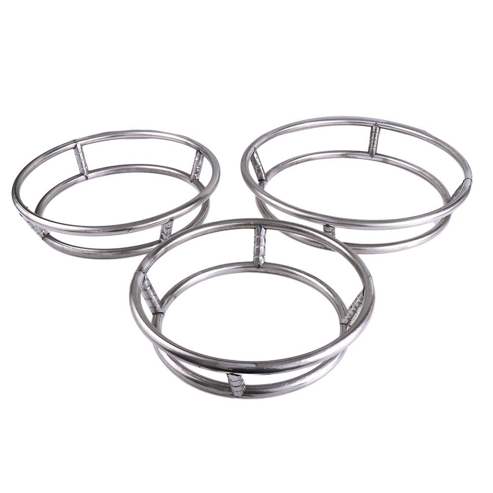 Gasherd Bratpfanne Verbrühschutz Durchmesser 23/26/29cm Isolierung Küchenbedarf Wokgestell Halter Regal