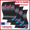 240W Flexible Solar Panel Kit 2pcs 480W / 4pcs 960W Mono 21V IP67 for RV Boat Balcony Camping Off-Grid