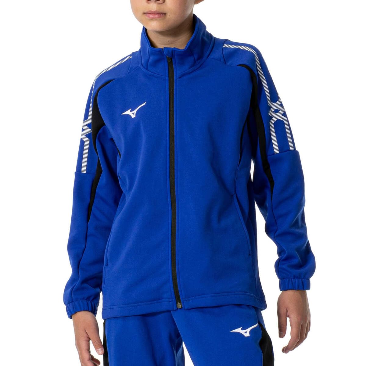 

Тренировочная одежда Mizuno Surf, размер 140, разминочная куртка, влагоотводящая, быстросохнущая, 32MCA140, для мальчиков, синяя,