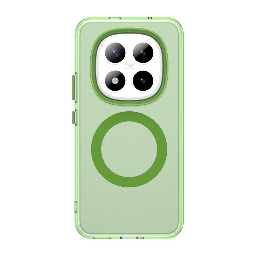 For Redmi Note 15 5G Case Magnetic Wireless Charge Funda Redmi Note 15 Pro Coque Matte Translucent PC Back Cover Redmi Note 15