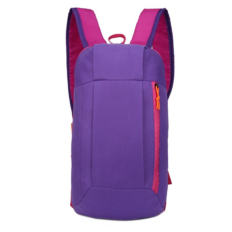 10L Outdoor Sports Light Weight Waterparoof Backpack Travel Hiking Bag Zipper Adjustable Belt Camping Knapsack Men Women Child
