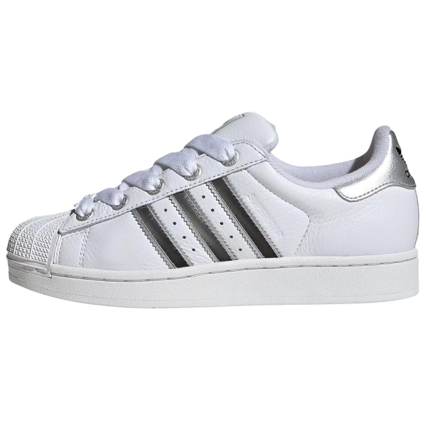 (WMNS) adidas Superstar II  Cloud White Matte Silver  Women s JR4233 EU 40⅔