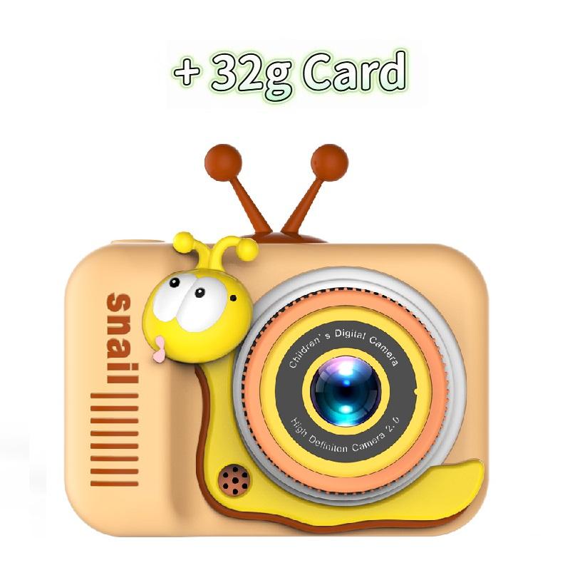 Kinderkamera, Digitalkamera, 20-MP-Kamera, Kinder-Selfie, 4-facher Digitalzoom, 2,0-Zoll-Bildschirm, Doppelobjektiv