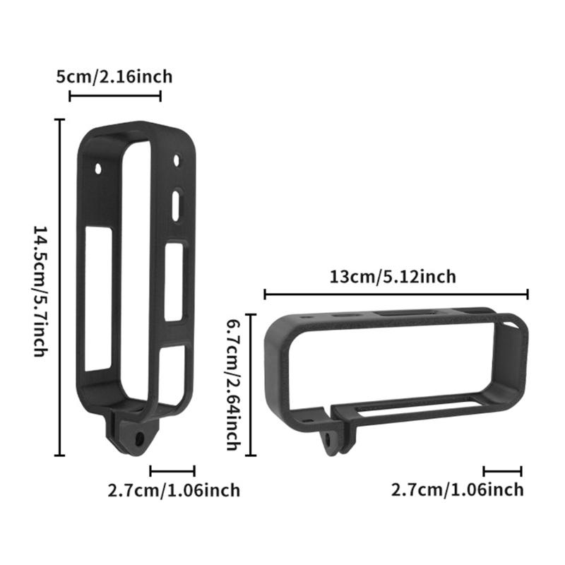 Expansion Frame Protective Case For X5 Plastic Rabbit Cage Horizontal Vertical Frame Bracket Camera Accessories