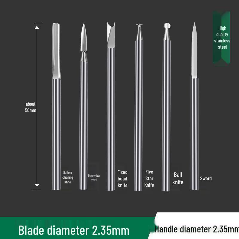 Electric Engraving Tool Set: Dental Machine, Engraving Knife, Steel Drill Bit, Walnut & Wood Carving, Woodworking Scribing & Sword Knife.