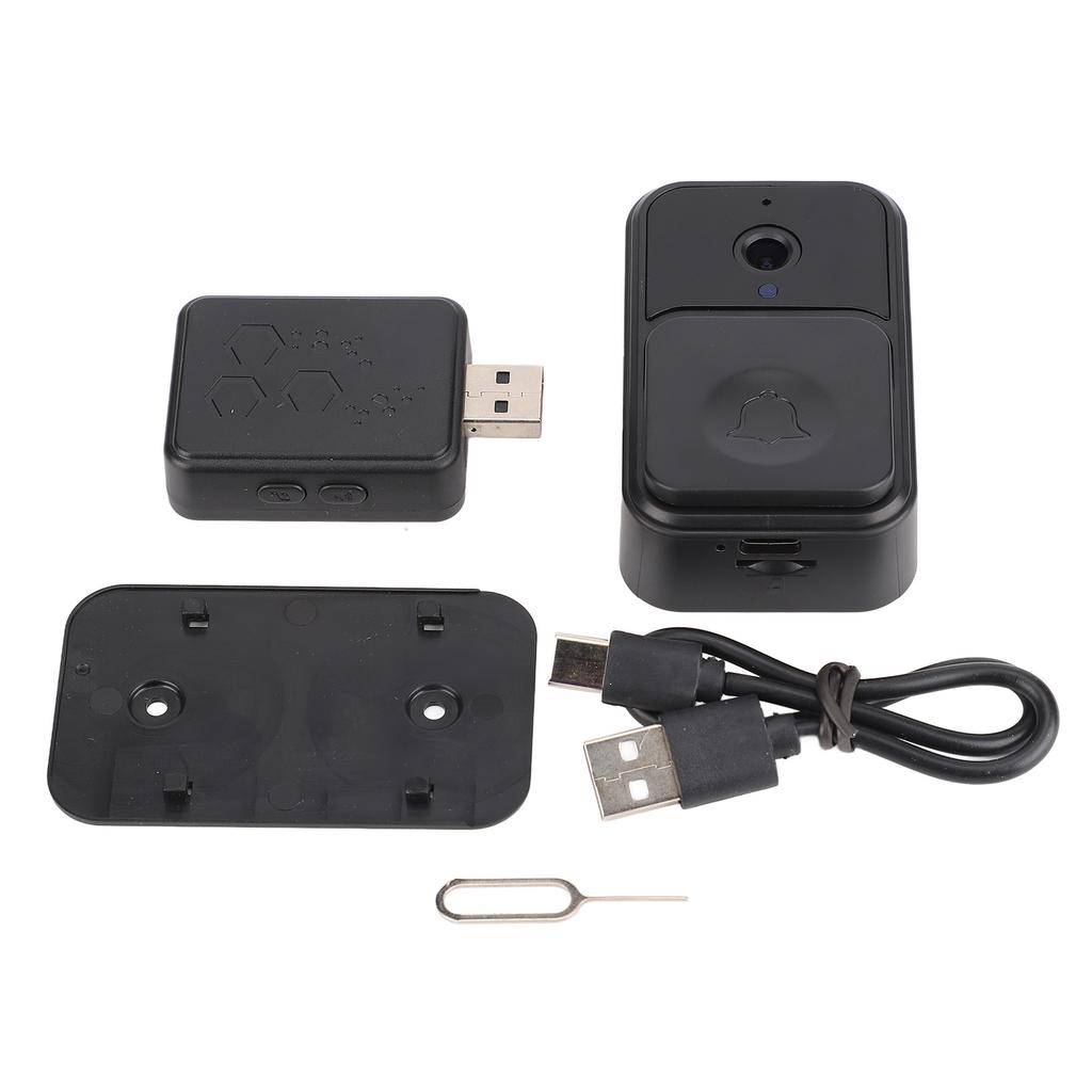 WiFi Video Doorbell Camera Smart Home HD Video Calling 128GB Wireless Wifi Doorbell Camera with