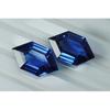 Flawless Sapphire Blue 19 Ct Fancy Shape Natural Loose Gemstone Pair CERTIFIED A-1653