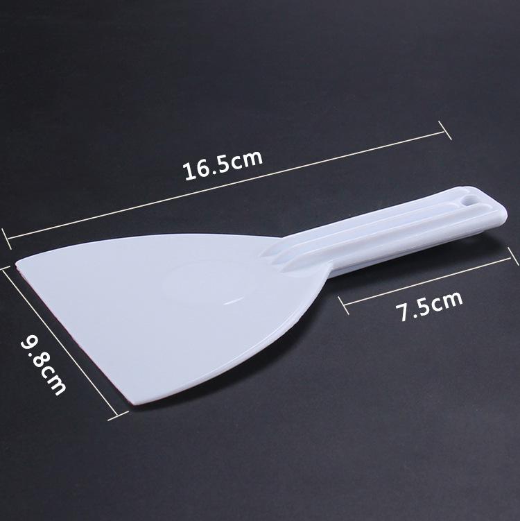 Compact Plastic Scraper & Spatula Set for DIY Kitchen & Baking