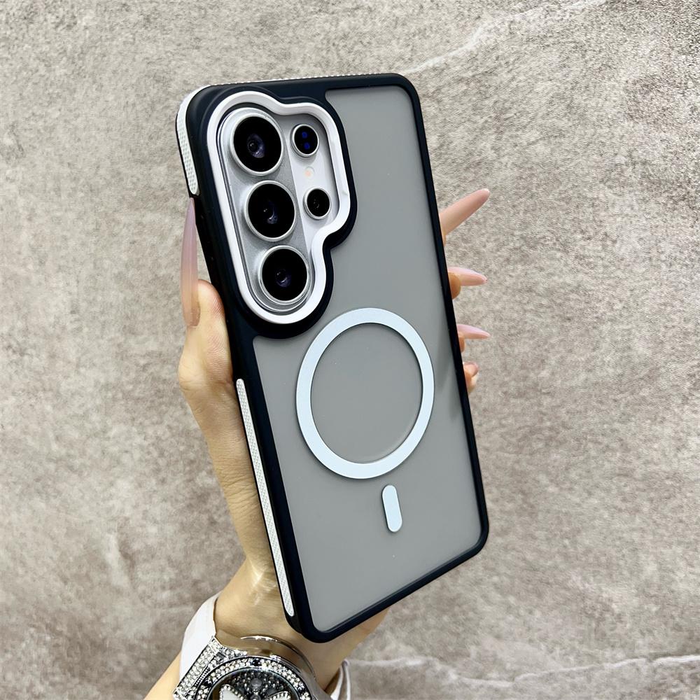 For Magsafe Magnetic Colorful Case For Samsung S26 S24 FE S25 Ultra S23 Plus A54 A55 A56 A57 A35 A36 A37 A25 A26 A06 A07 Cover