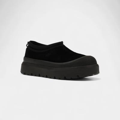 Tasman Weather Hybrid Slipper Schwarz