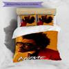 3pcs Custom Name The Weeknd Bedding Set Duvet Cover Closure Includes 1 Duvet Cover & 2 Pillowcases for All Seasons Bedroom Decor