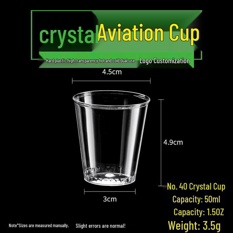 Aishangla Disposable Hard PP Cups