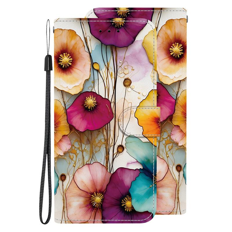 Capa A25 Hoesje voor Samsung Galaxy A25 SM-A256E Cartoon Lederen Hoesje voor Samsung Galaxy A25 A 25 Etui Telefoonhoesje Portemonnee Boekhoes