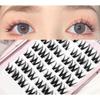 Lactacia - Glue-free False Eyelashes Clusters with Tweezers