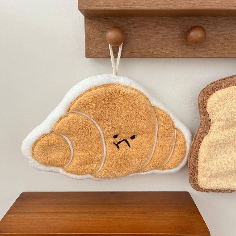 New Cartoon Hand Towel Absorb Water Coral Velvet Kitchen Handkerchief Hanging Thickened Bathroom Kerchief Kitchen