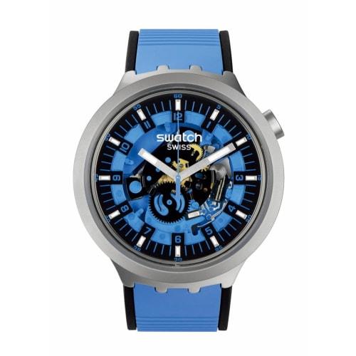Swatch Blue Daze SB07S106 Watch, Blue