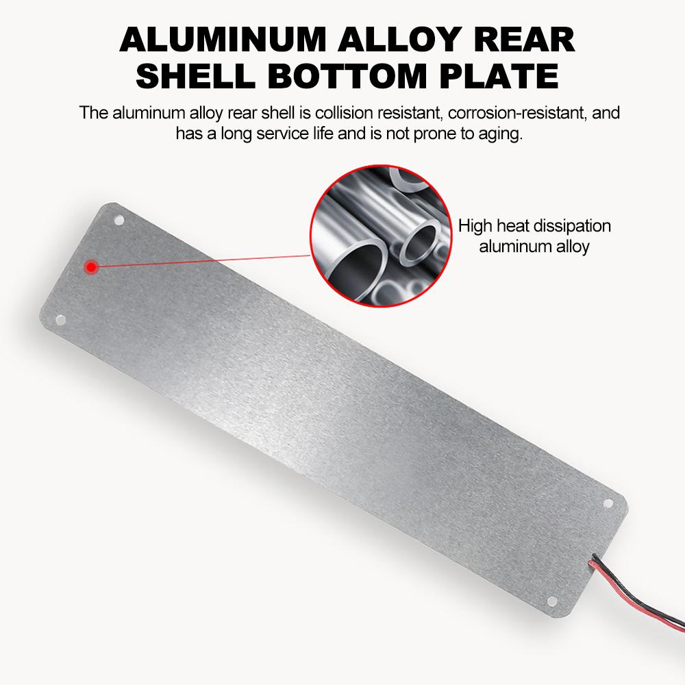 1/2PCS LED Car Interior Light 12V 24V Highlight COB Cabin Car Reading Night Strip Light with On Off Switch For Lorry Truck RV