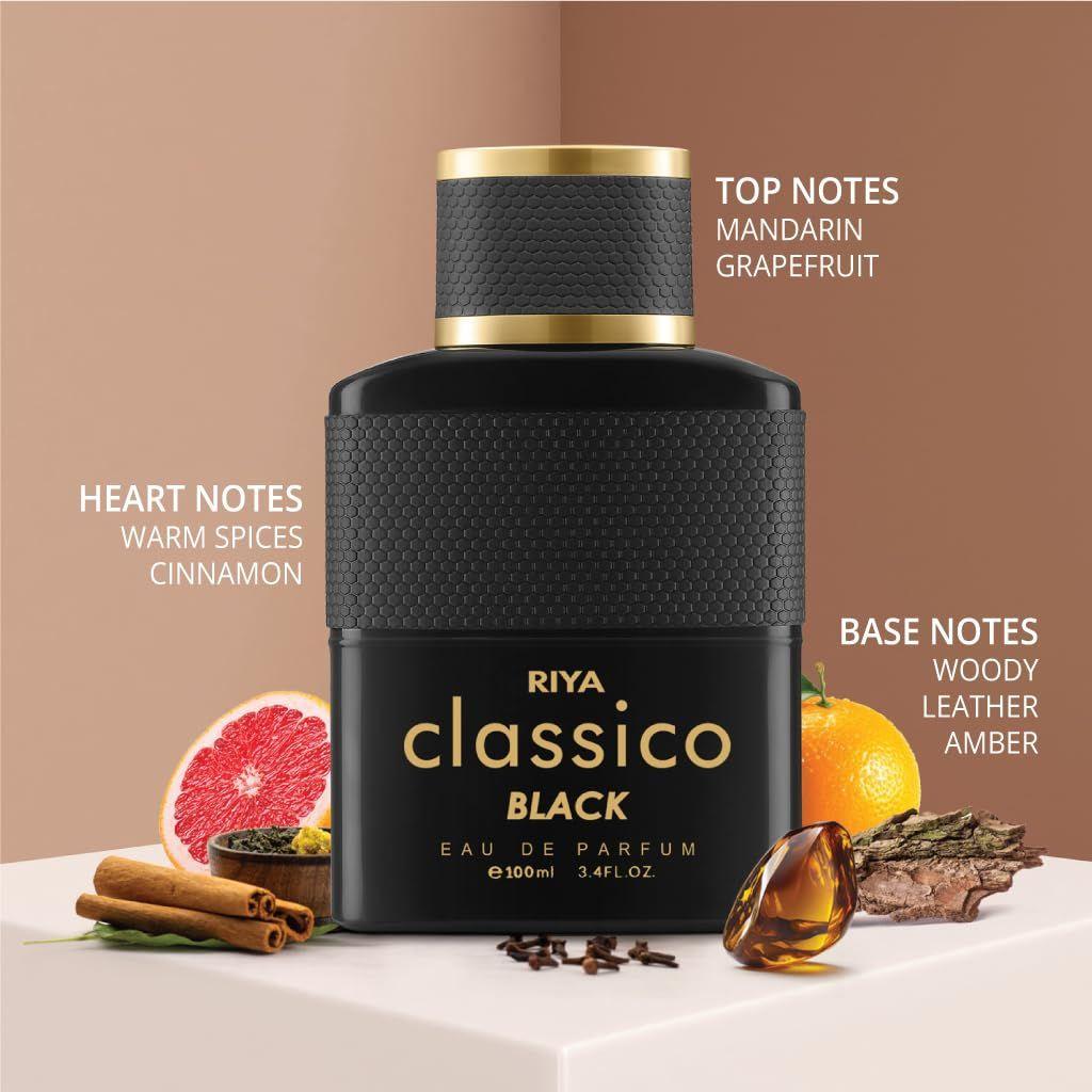 CLASSICO by RIYA For Men & Women Eau De Parfum Spray Fruity Amber 100 ML Mild Fragrance