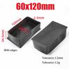 Black PVC Furniture Table Foot Tip Chairs Legs Pad Protector Cover Square/Round Caps Pipe Plug Lid Tube Hole Protection End Cap